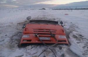 Rosyjskie drogi w Syberii na jednym zdjęciu