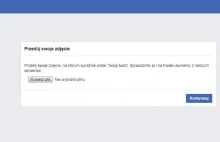 nie moge zarejestrowac sie na FB nowego konta? co to za wyciaganie danych?