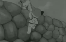 Efektowny ruch kamery w japońskiej animacji z 1947 roku!