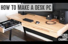 Jak zrobic biurko z PC w szufladzie?