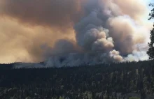 Pożary lasów Kanadzie - Dron uziemił helikoptery i samoloty gaśnicze