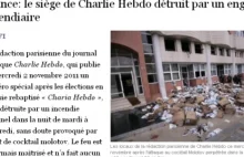 Paryż: gazeta żartowała z islamistów. Spalono redakcję