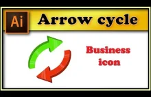 3D arrow cycle - Adobe Illustrator tutorial