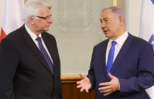 Witold Waszczykowski w Izraelu. Spotkanie z Benjaminem Netanjahu