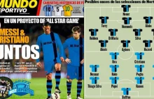 Messi i Ronaldo w jednym zespole? Nowy pomysł UEFA rodem z USA