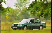 Rarytas - test Mercedesa W124 w programie "Auto magazyn" z 1994r.