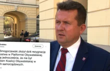 "Pani od seksu", "trochę za ładna". Smogorzewski rezygnuje z członkostwa w PO