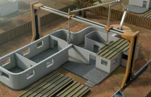 "Drukarka" 3D która wydrukuje dom o powierzchni 230 m2 w 20 godzin.