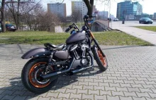 Harley Iron na nowych polskich wydechach