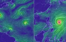 Supertajfun, huragan i jeszcze 5 cyklonów tropikalnych - oceany szaleją