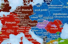 Po jakiemu tu mówią? Mapa języków Europy