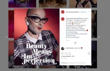 Drag queen GrażaGrzech promuje pomadki M.A.C Cosmetics