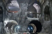 Zdjęcia aktualnie budowanych tuneli metra pod Nowym Jorkiem