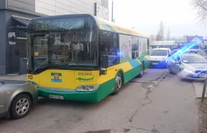 Ukradł autobus z zajezdni MZK i jeździł po Ostrołęce!