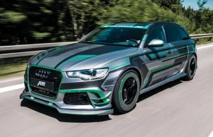 Audi RS6-e ABT: 1018 koni z ekologicznym nitro