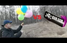 Petarda VS Balony z Helem