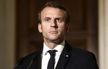 Prezydent Francji Macron zyskuje w sondażach, 50% popiera jego polityke
