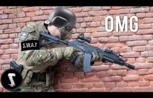 SWAT Officer tries Airsoft and DESTROYS Everyone. [ENG]