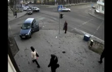 Wypadek w Molodechno ( Białoruś )