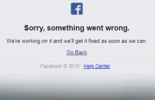 Facebook nie działa. Facebook awaria