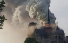 Hejt na katolicyzm przy okazji pożaru Notre Dame większy w Polsce niż we Francji