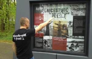 Kolejny Ukrainiec mieszkający w Polsce obraża polskie ofiary zabite przez nazi.!