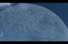 Księżyc na wysokości orbity ISS