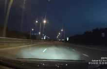 Niespodzianka na rosyjskiej autostradzie