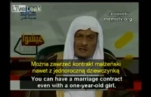 Saudyjski urzędnik stanu cywilnego o pedofilii