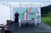 Aktywista środowisk LGBT odprawił mszę na Paradzie Równości [WIDEO