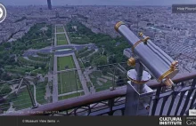 Wieża Eiffela w Street View