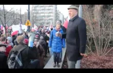 Roman Giertych rozbrykał się na marszu "obrońców demokracji"