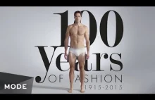 100 lat mody męskiej, w dwie minuty