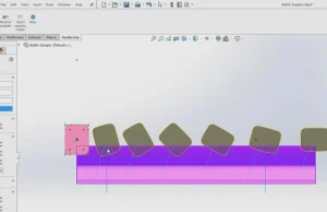 Ślimak obracający zwany też orientatorem - projektujemy w SOLIDWORKS