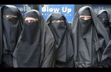Mężczyźni przebierają się w burki - muzułmanie dostają szału.