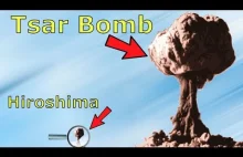 Porównanie mocy bomb atomowych. Robi wrażenie. Eng.