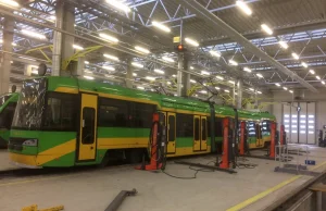 Największy tramwajowy garaż w Polsce! Odwiedzamy zajezdnię w Poznaniu