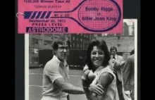 Najgłośniejszy tenisowy pojedynek płci - Bobby Riggs vs Billie Jean King