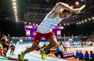 Złoty medal męskiej sztafety 4x400