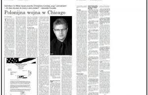 Polonijna wojna w Chicago: Ivo Widlak kontra Christopher Kurczaba - Biały Orzeł