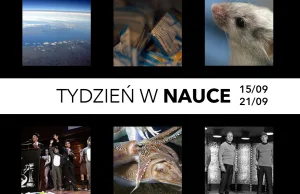 Tydzień w Nauce 15/09 - 21/09