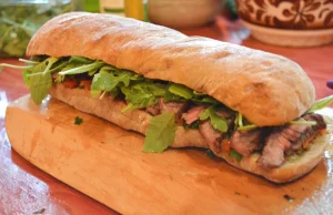 Mega Ciabatta z rostbefem a'la Jamie Oliver