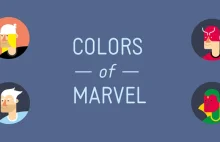 30 minimalistycznych portretów, najbardziej kolorowych bohaterów komiksowych.