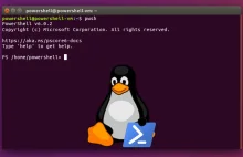 PowerShell Microsoftu dostępny na Linuxa