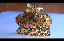 Nowy minerał odkryty w Polsce ( CuCrTiFeNi)