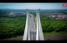 To czwarty co do wielkości betonowy most świata. Most Rędziński z Wrocławia
