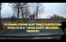 Kombinowane pomiary prędkości przez policjantów