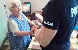 Policjanci odzyskali skradzione seniorce pieniądze