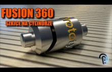 Fusion 360 - tekst i szkic na...