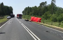 Tragedia na drodze… zginął młody motocyklista. Apelujemy o rozwagę!!!